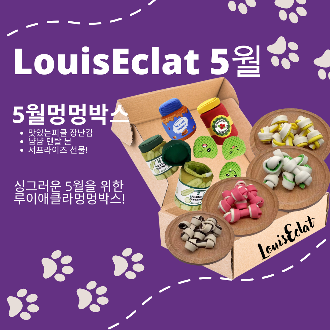 푸릇푸릇 5월 멍멍박스